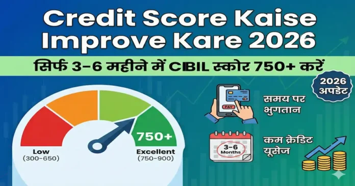 Credit Score Kaise Improve Kare 2026