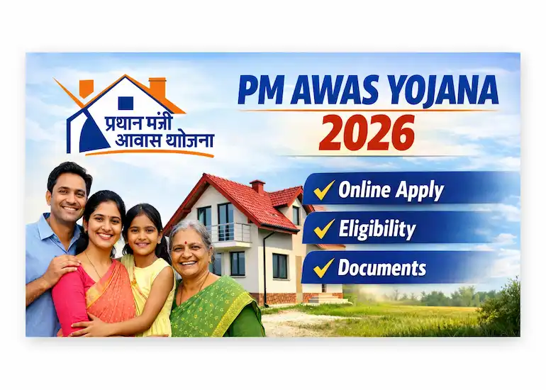 PM Awas Yojana 2026 eligibility, documents aur online application process