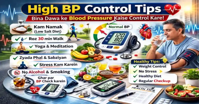 How To Control High Blood Pressure Hindi