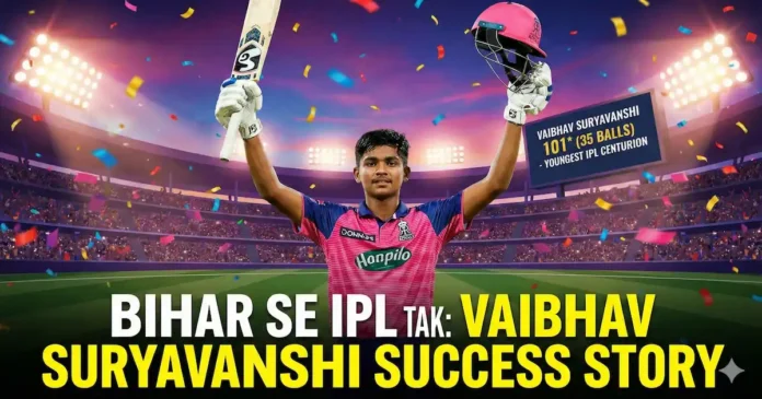 vaibhav suryavanshi ki ipl 2025 me 35 ball century aur success story ki poori jankari